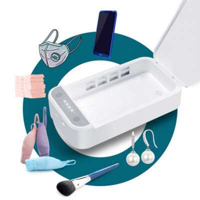 Mobile phone toothbrush ultraviolet Disinfection box